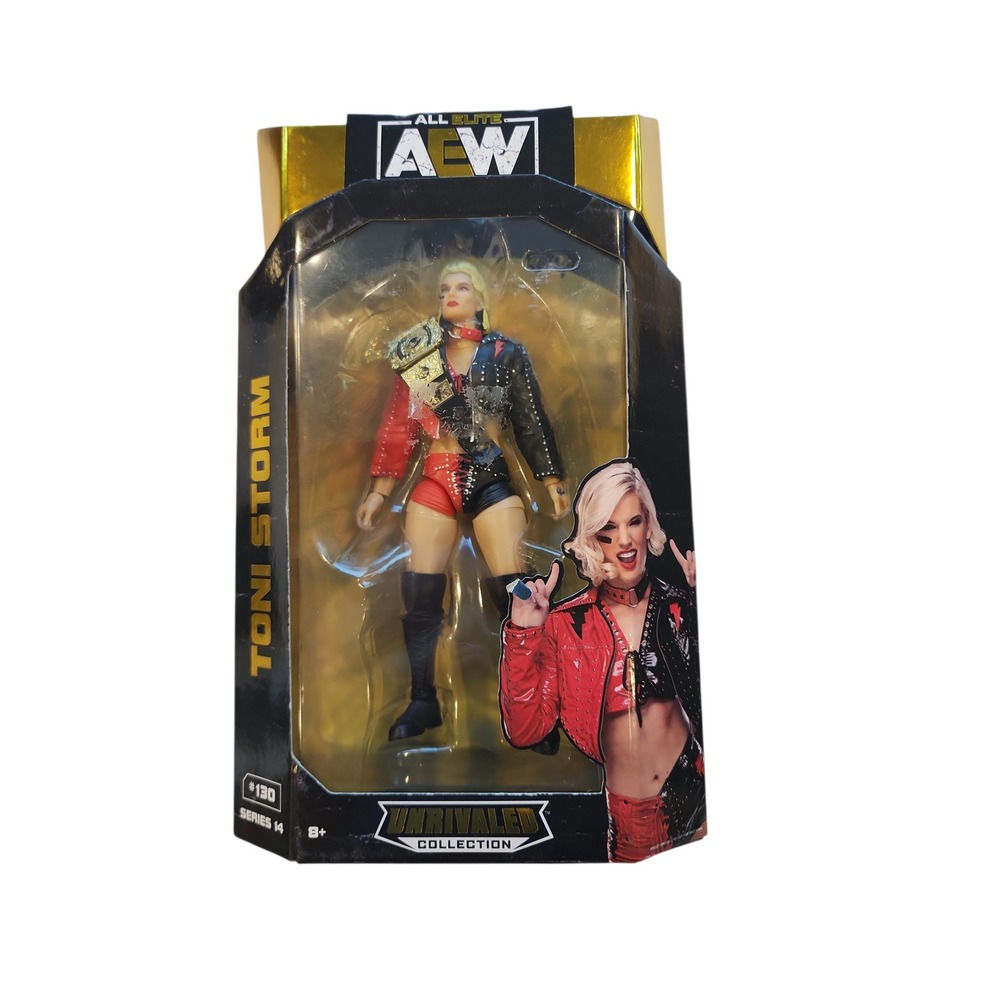 AEW Unrivaled Collection Series Toni Storm Action Figure 130 Jazwares Wrestling‎